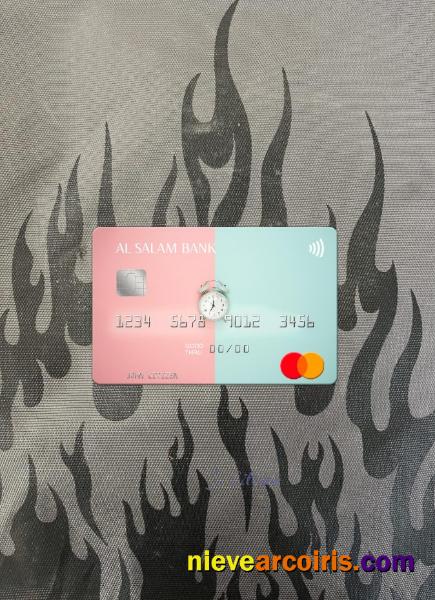 Algeria Al Salam Bank mastercard photolook